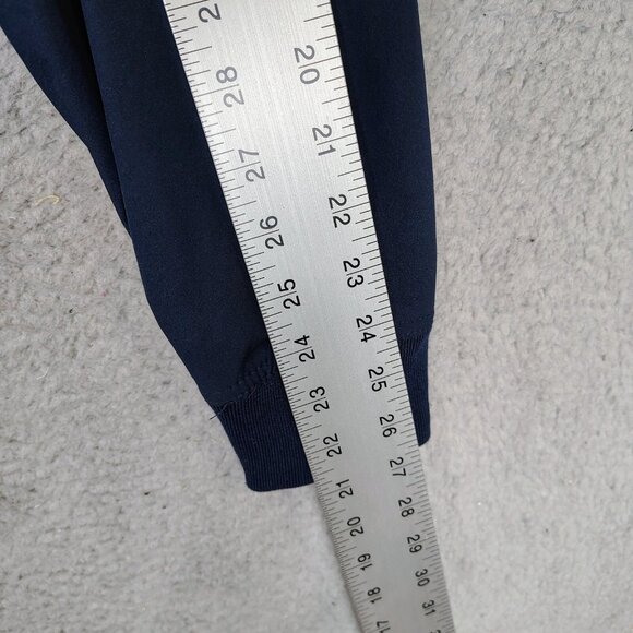 Banana Republic Bomber Jacket Men Medium Navy Lined Full Zip Lightweight Outdoor - Picture 12 of 16